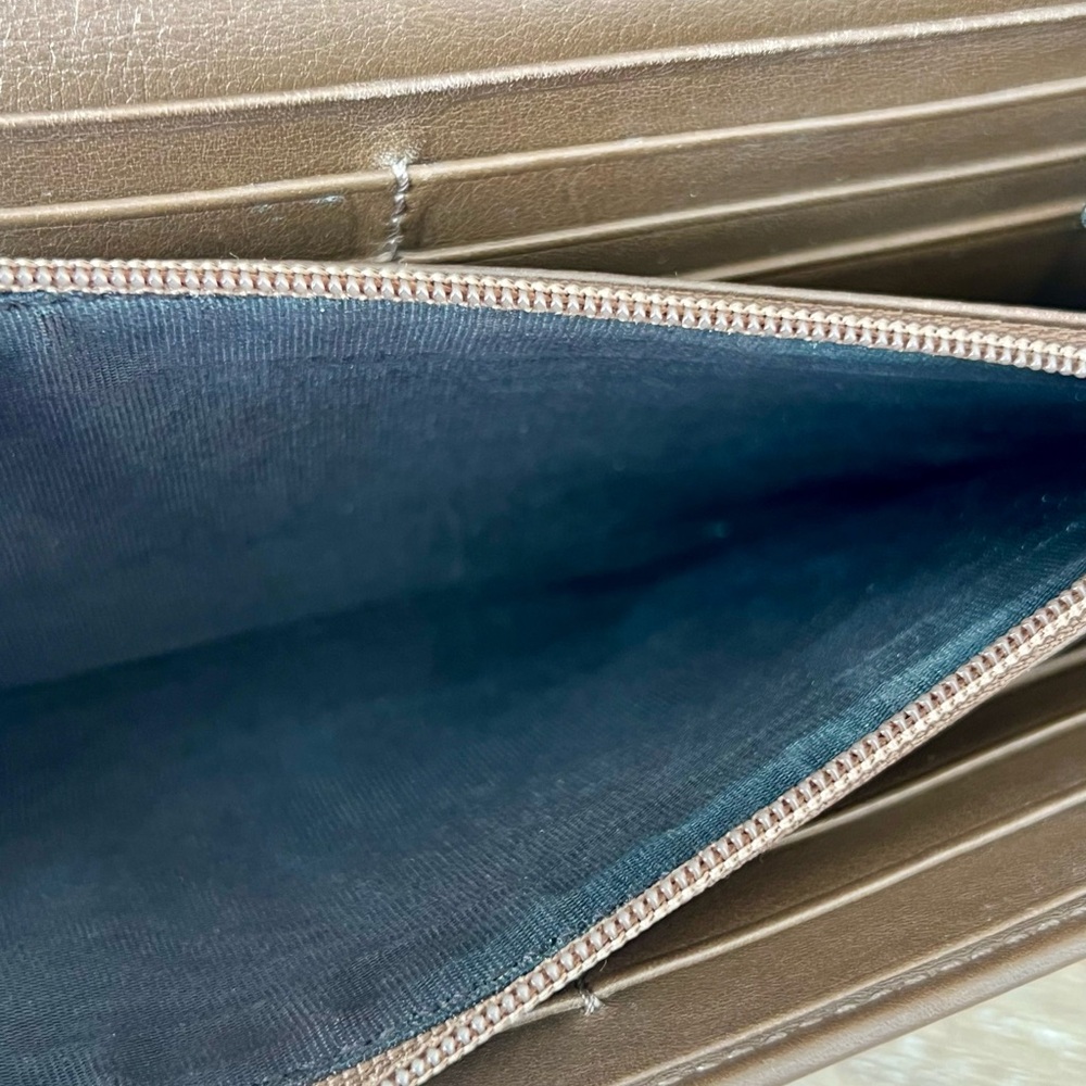 GUCCI Guccissima Continental Wallet WOC w/ COA - Picture 7 of 14
